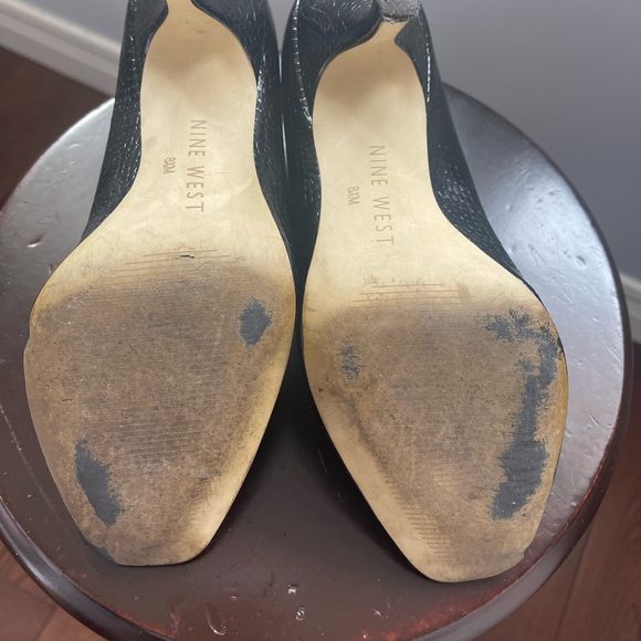 Women’s Nine West open toe heel shoes - Picture 4 of 6